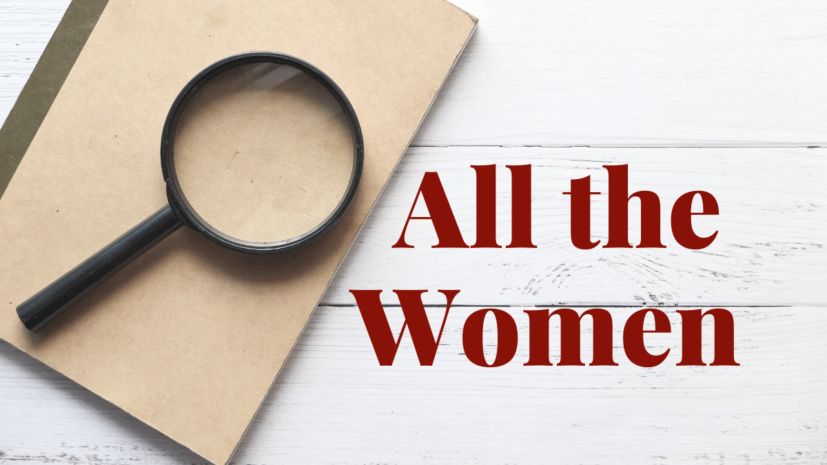 A Comprehensive List of 296 Women in the Bible
