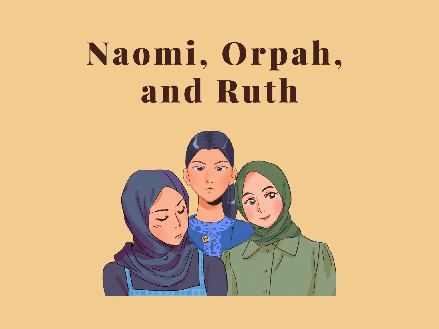 Naomi Orpah And Ruth